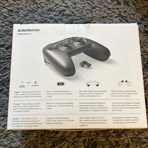 Steel Series Stratus Duo Wireless Gaming Controller New - Picture 3 of 4
